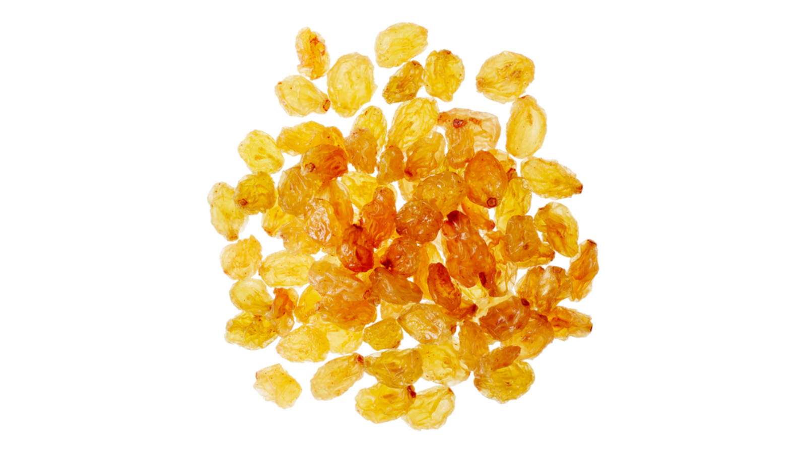Golden raisins used as an inclusion in champagne sourdough bread for natural sweetness and flavor